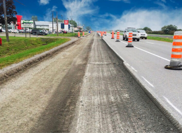 Projet de la route 116