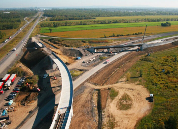 Autoroute 30/730 interchange project