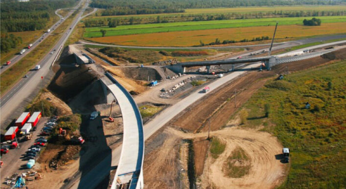 Projet de l’échangeur de l’autoroute 30/730